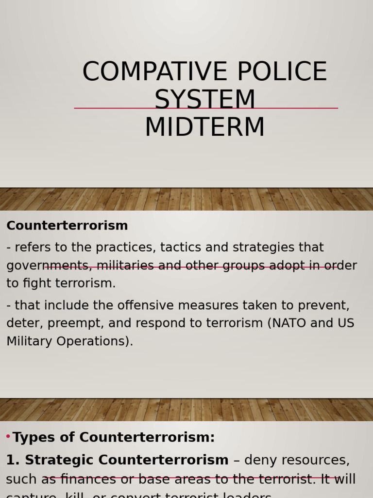 Counterterrorism Strategies and Groups | PDF | Human Trafficking ...