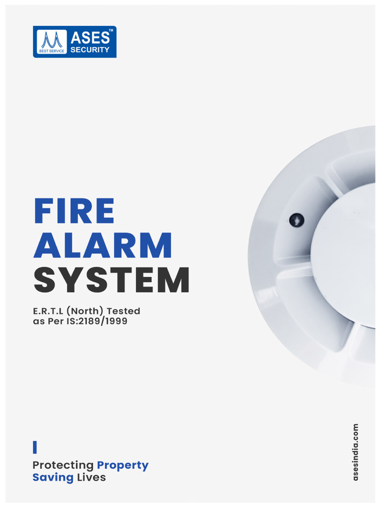 Fire Alarm System Overview and Specs | PDF | Power Supply | Sensor