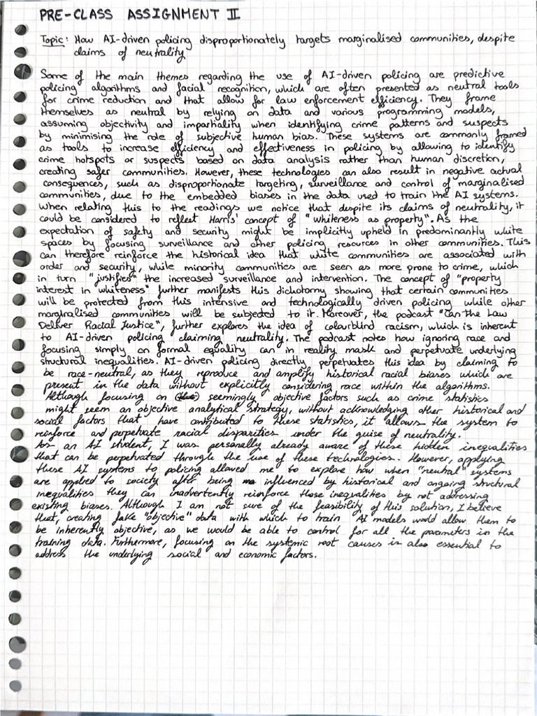 Pre-Class Assignment 2 | PDF