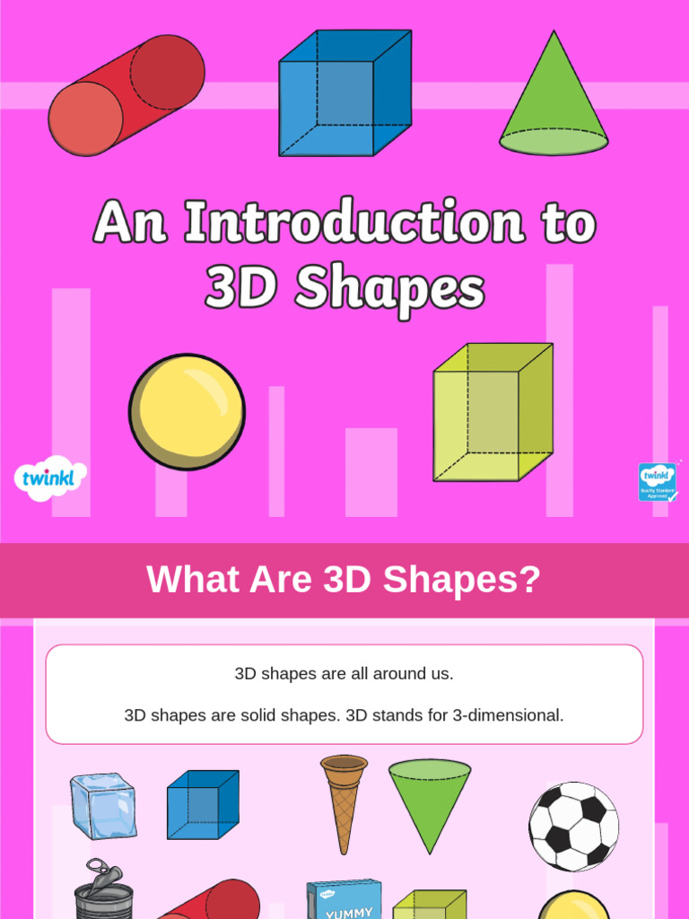 Understanding 3D Shapes for Kids | PDF | Elementary Geometry ...