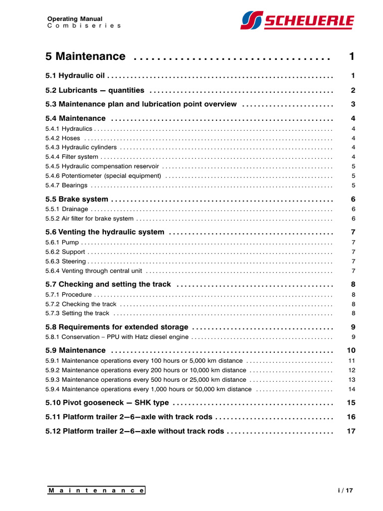 Comprehensive Maintenance Guide | PDF | Steering | Valve