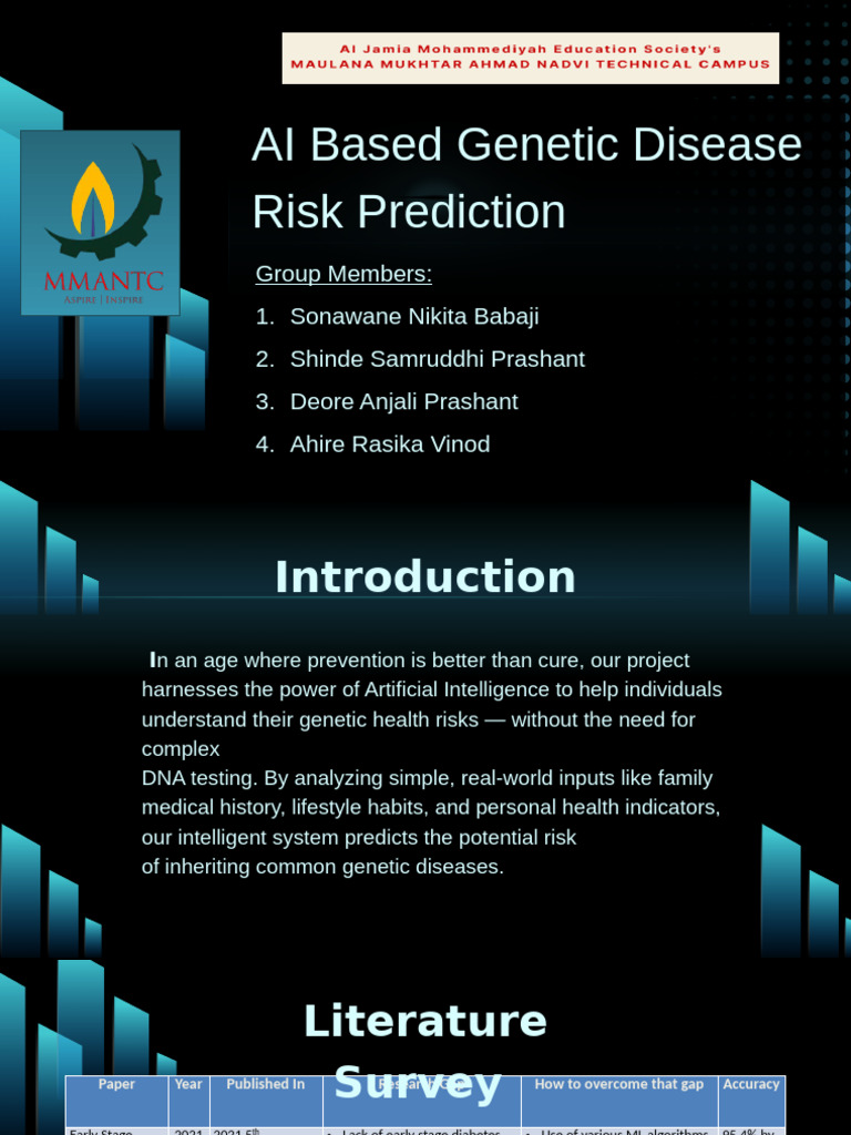 AI Genetic Disease Risk Prediction System | PDF | Machine Learning ...