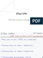 Ipsec VPN: VPN Site-to-Site CLI Configuration