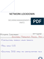 Network Lockdown Part2