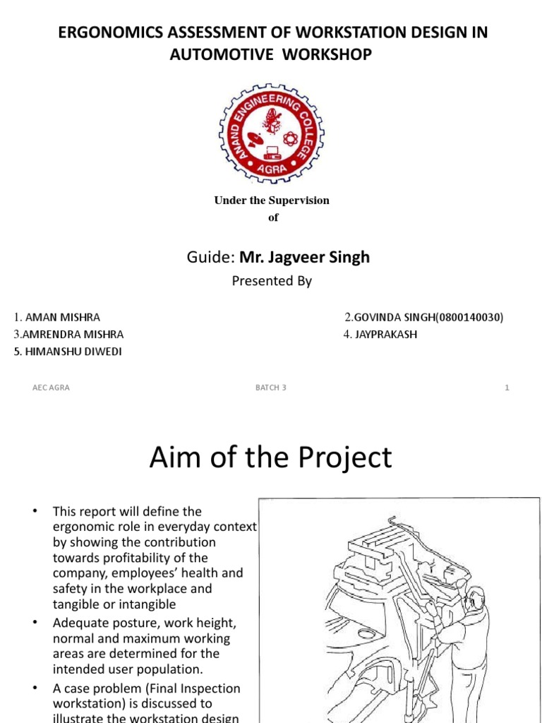 Ergonomic Assessment in Automotive Workstations | PDF | Human Factors ...