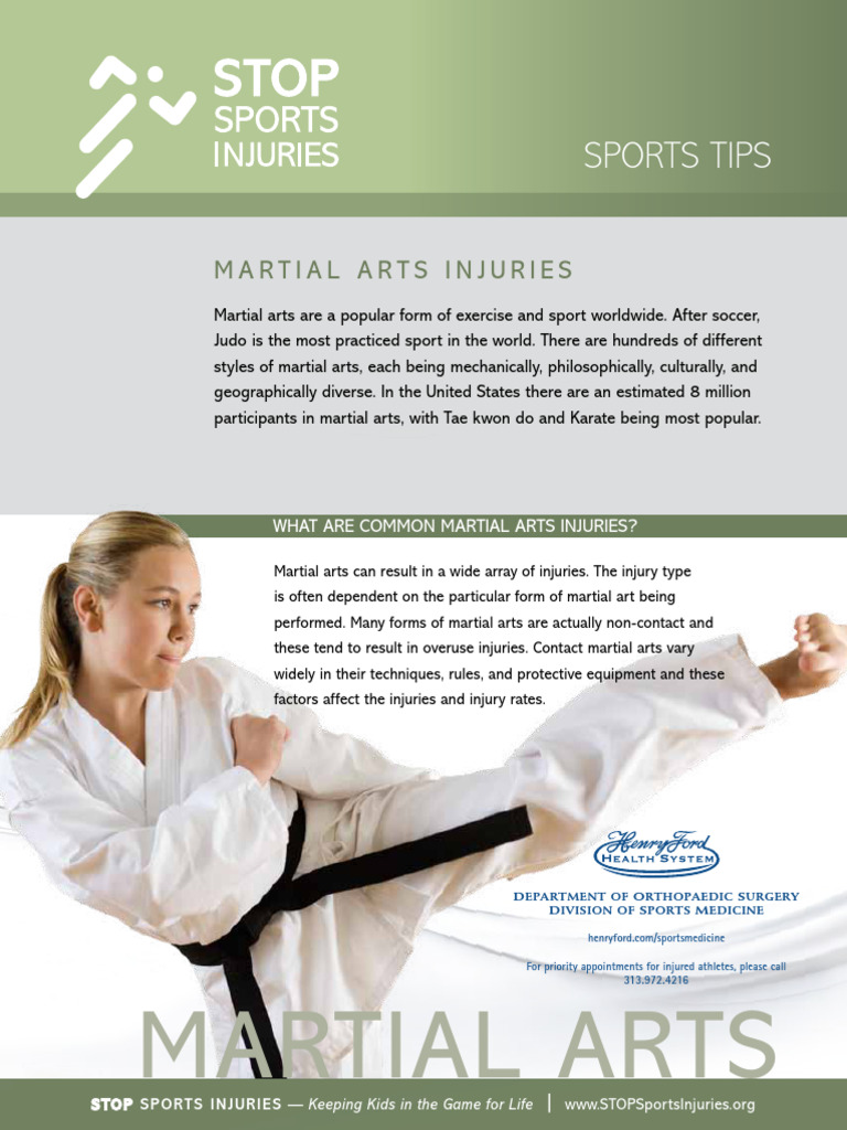 Martial Arts | PDF | Concussion | Mixed Martial Arts