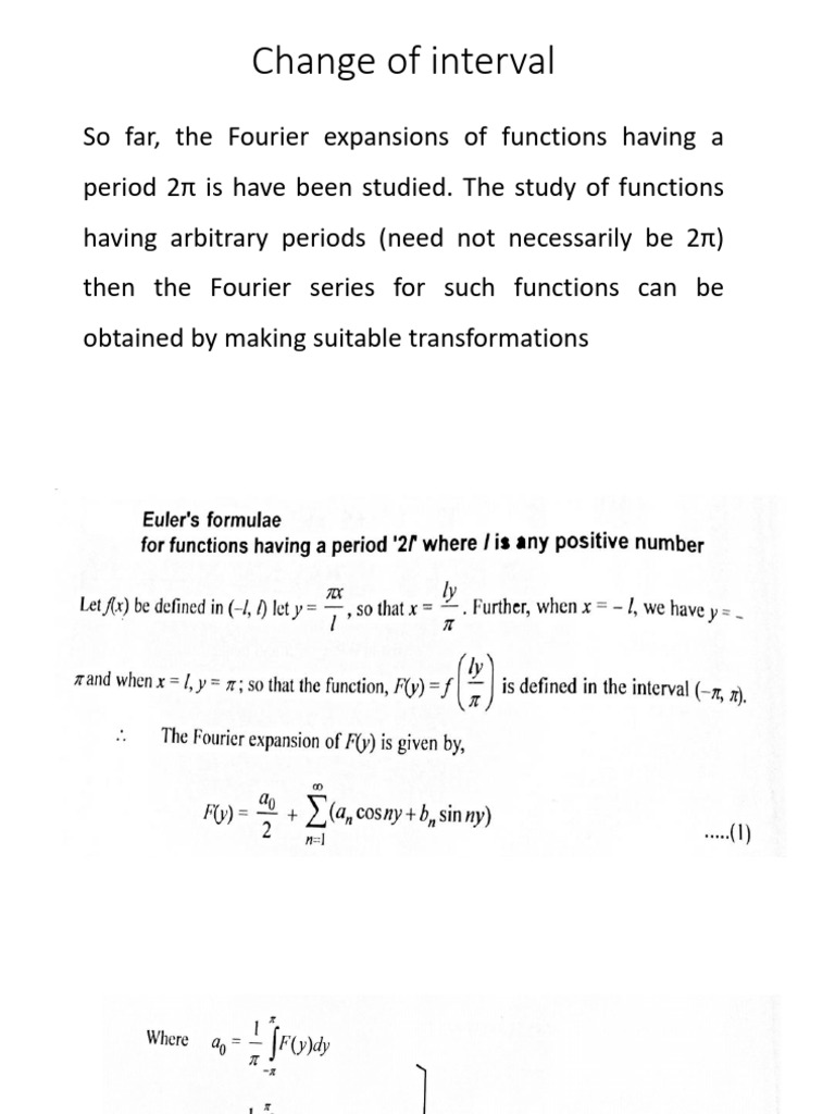 Fourier Series Lecture 4 | PDF | Fourier Series | Fourier Analysis