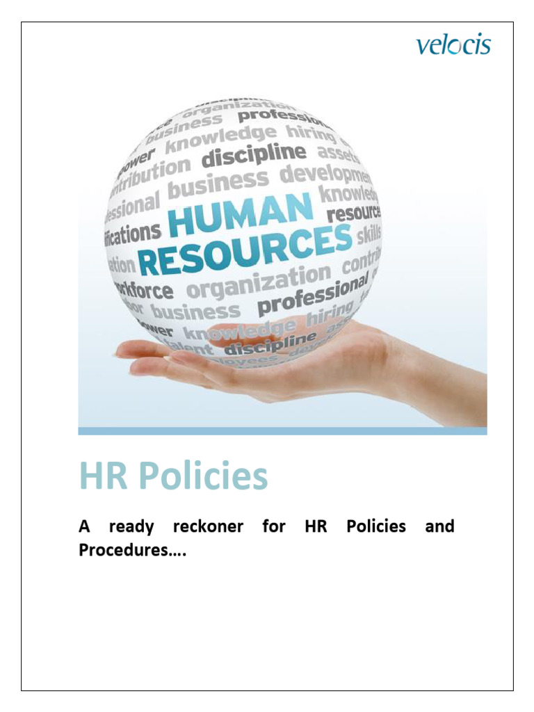 Hospital HR Policy Manual Overview | PDF | Employment | Hospital