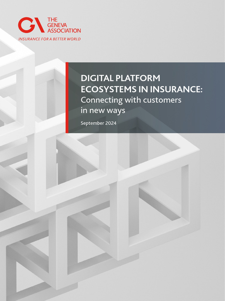 Digital Ecosystems in Insurance Strategy | PDF | Insurance | Customer ...