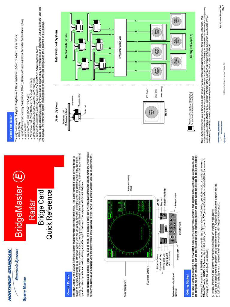 BridgeMaster E Radar Installation Guide | PDF | Cursor (User Interface ...