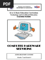 k to 12 Pc Hardware Servicing Learning Module