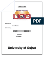 University of Gujrat: Transact-SQL