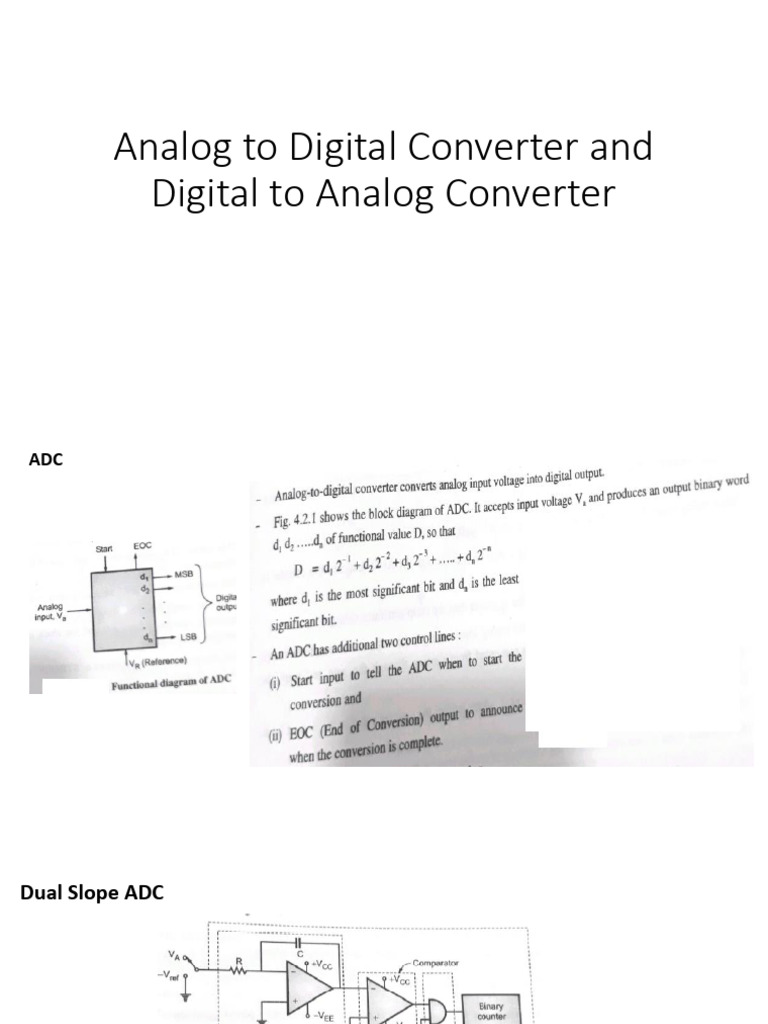 Analog To Digital Converter - 4052022 | PDF | Analog To Digital ...