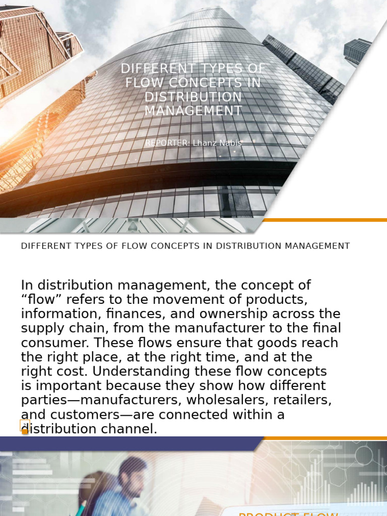 Flow Concepts in Distribution Management | PDF | Retail | Supply Chain