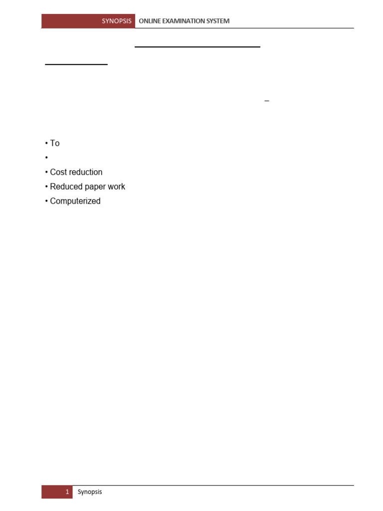 Online Examination System Overview | PDF | World Wide Web | Internet & Web