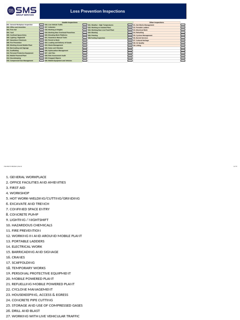 LPI Spreadsheet | PDF | Dangerous Goods | First Aid