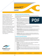 ForeScout NAC Datasheet