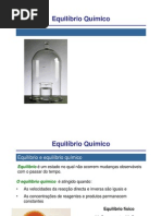 Reações Químicas e Equilíbrio Químico