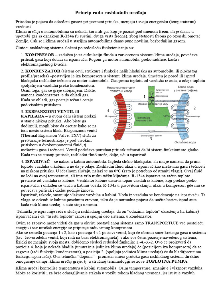 9 Princip Rada Rashladnih Uređaja | PDF