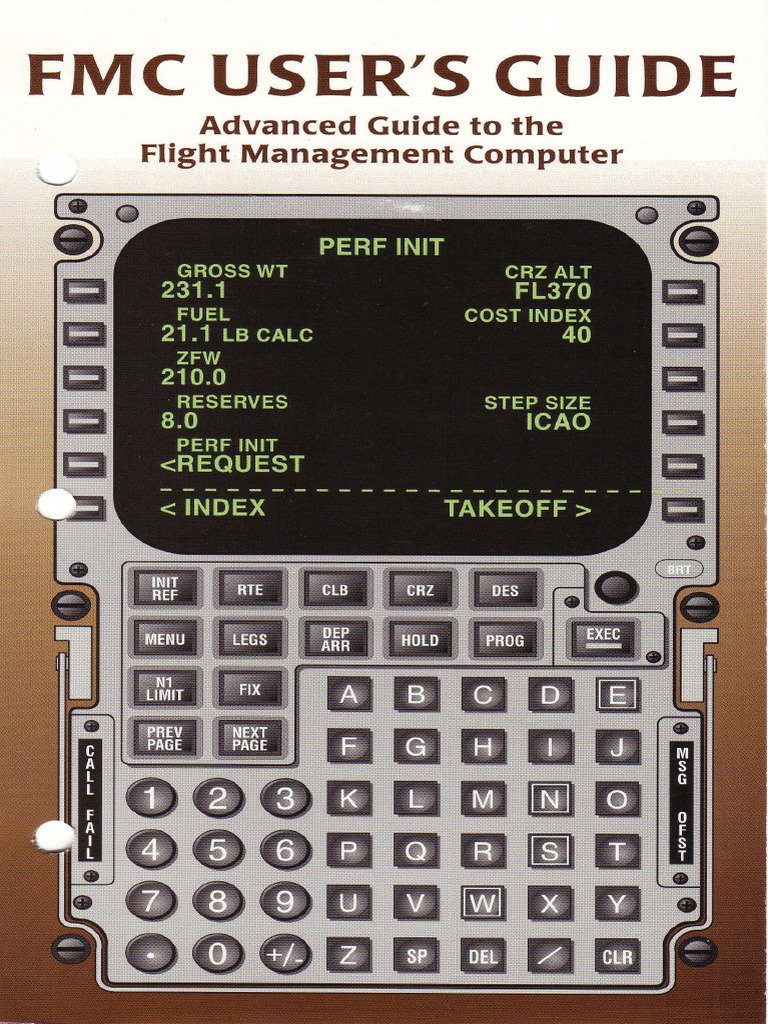Boeing FMC User's Guide Overview | PDF | Inertial Navigation System | Cockpit
