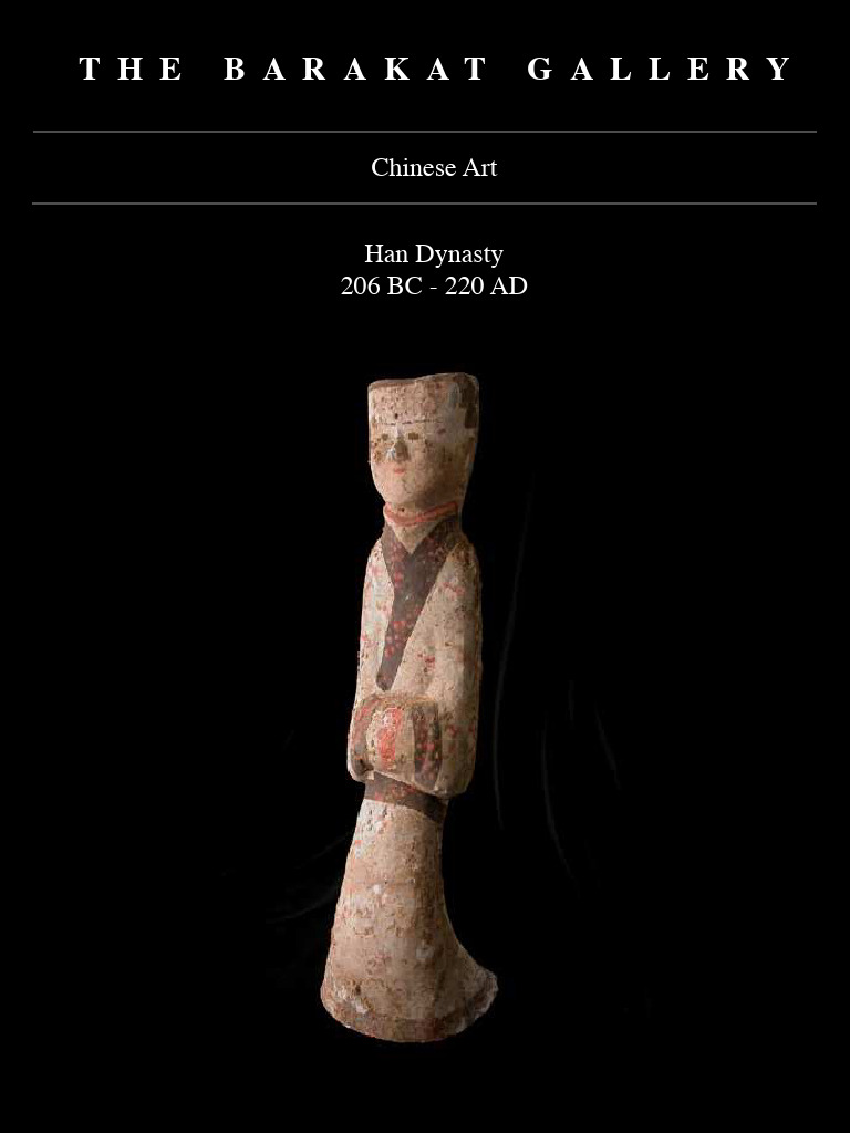 Chinese Art Zhou Han Dynasty | PDF | Pottery | Afterlife