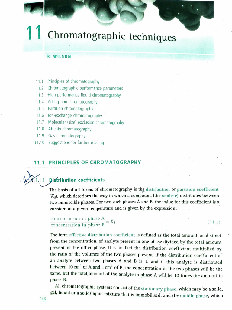 Chromatography Basics | PDF | Chromatography | High Performance Liquid ...