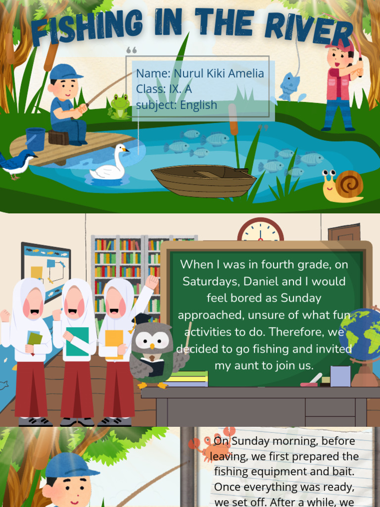 My First Fishing Experience | PDF