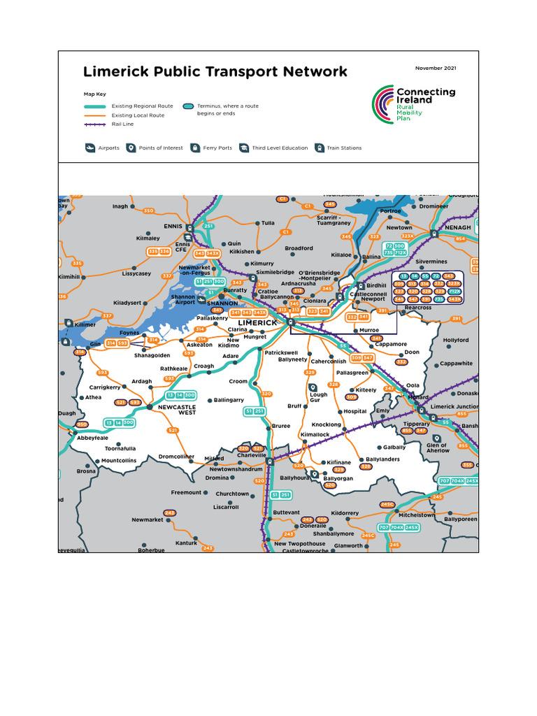 Limerick Public Transport Improvement Plan | PDF | Transport | Public ...