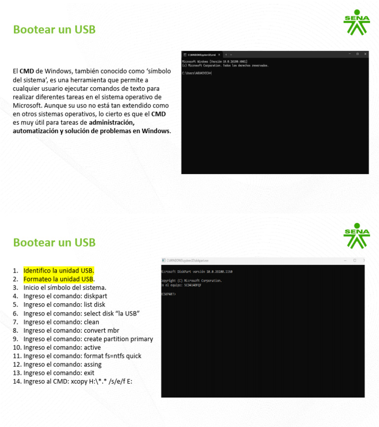 Boot Mediante CMD | PDF