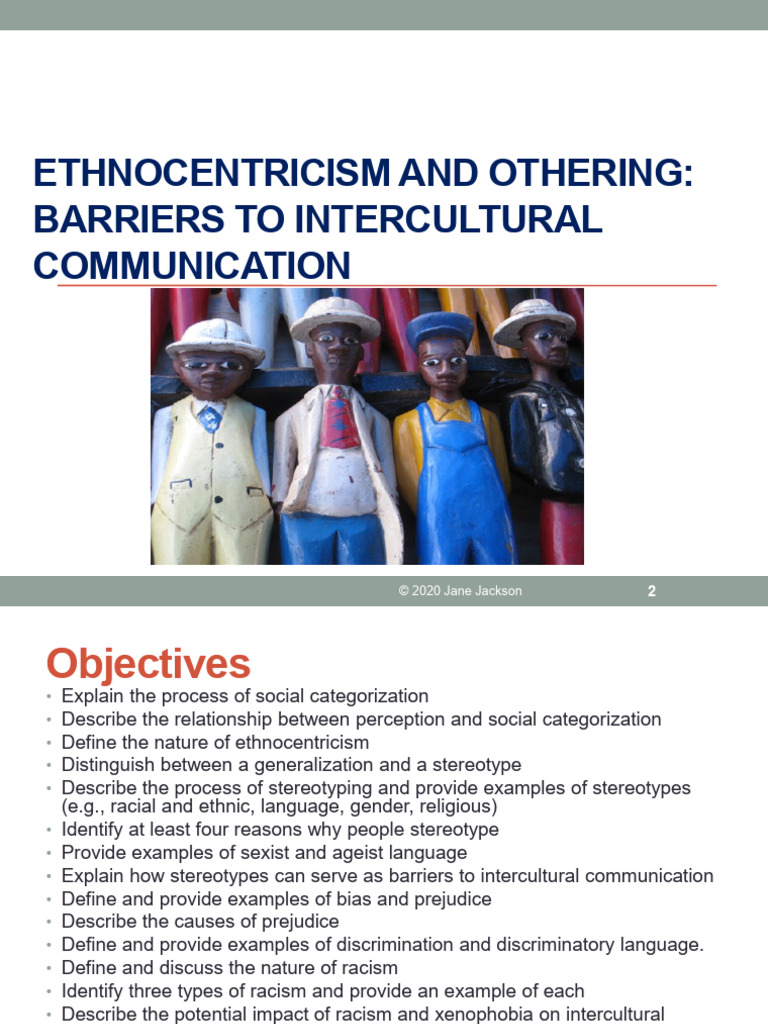 Barriers to Intercultural Communication | PDF | Discrimination & Race ...