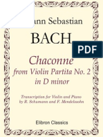 Bach Chaconne