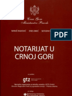 Notarijat U Crnoj Gori 2010