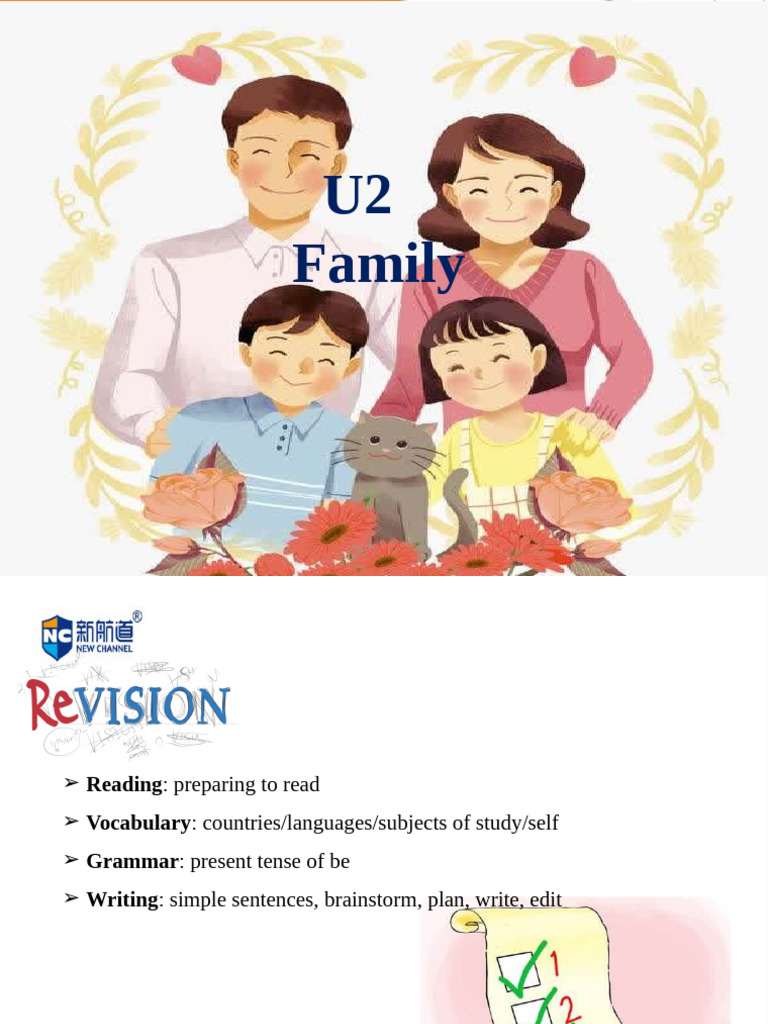 Family Vocabulary and Activities Guide | PDF | Pronoun | Meal