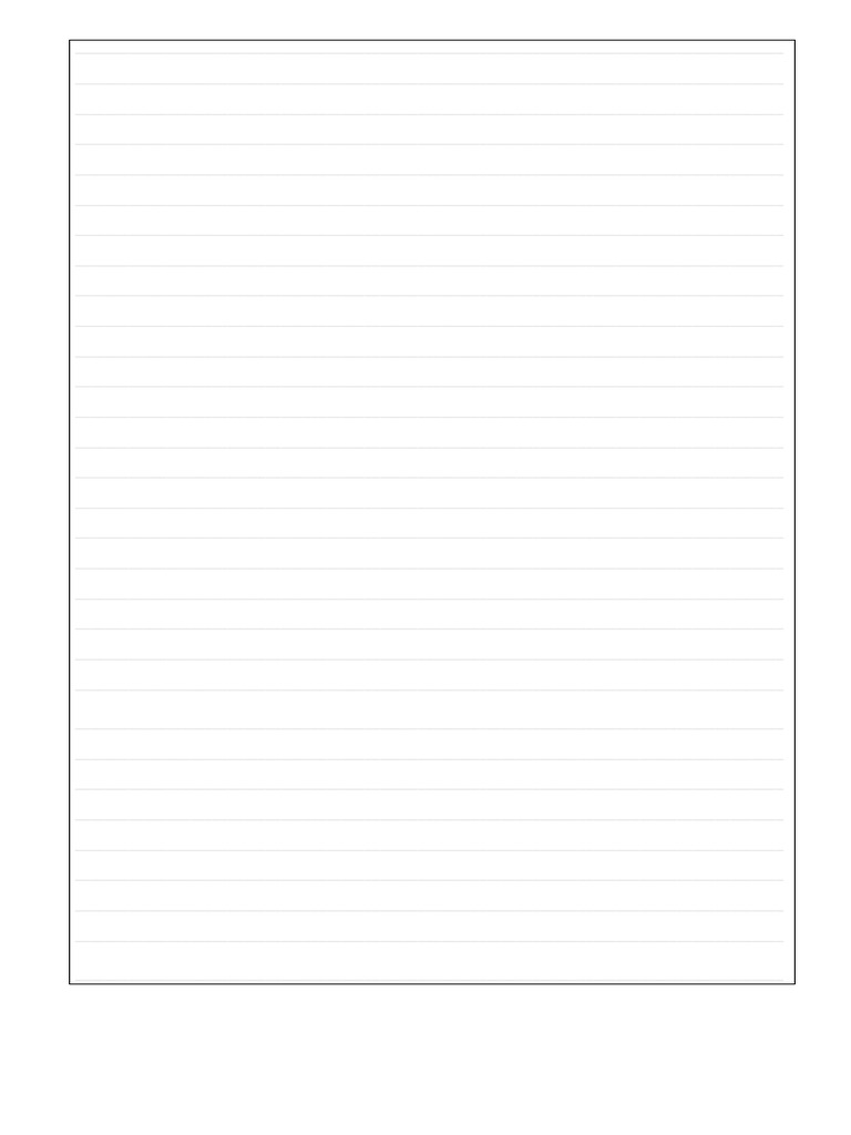 Bondpaper With Lines | PDF