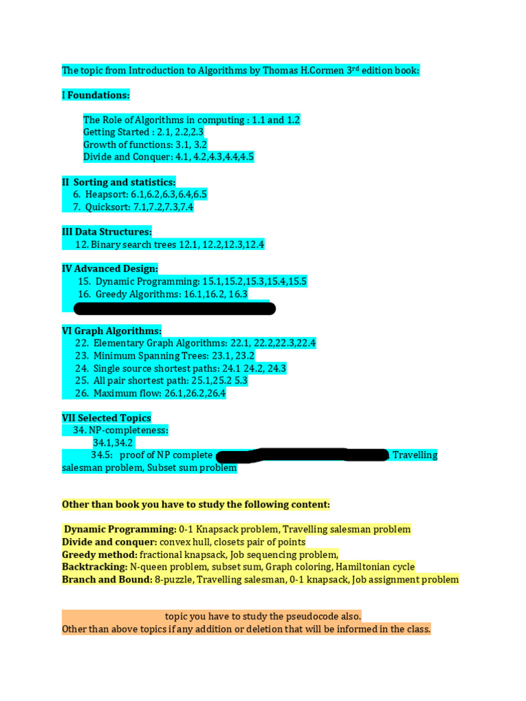 Comprehensive Guide to Algorithms | PDF