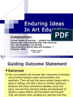 Enduring Ideas and Art Composition