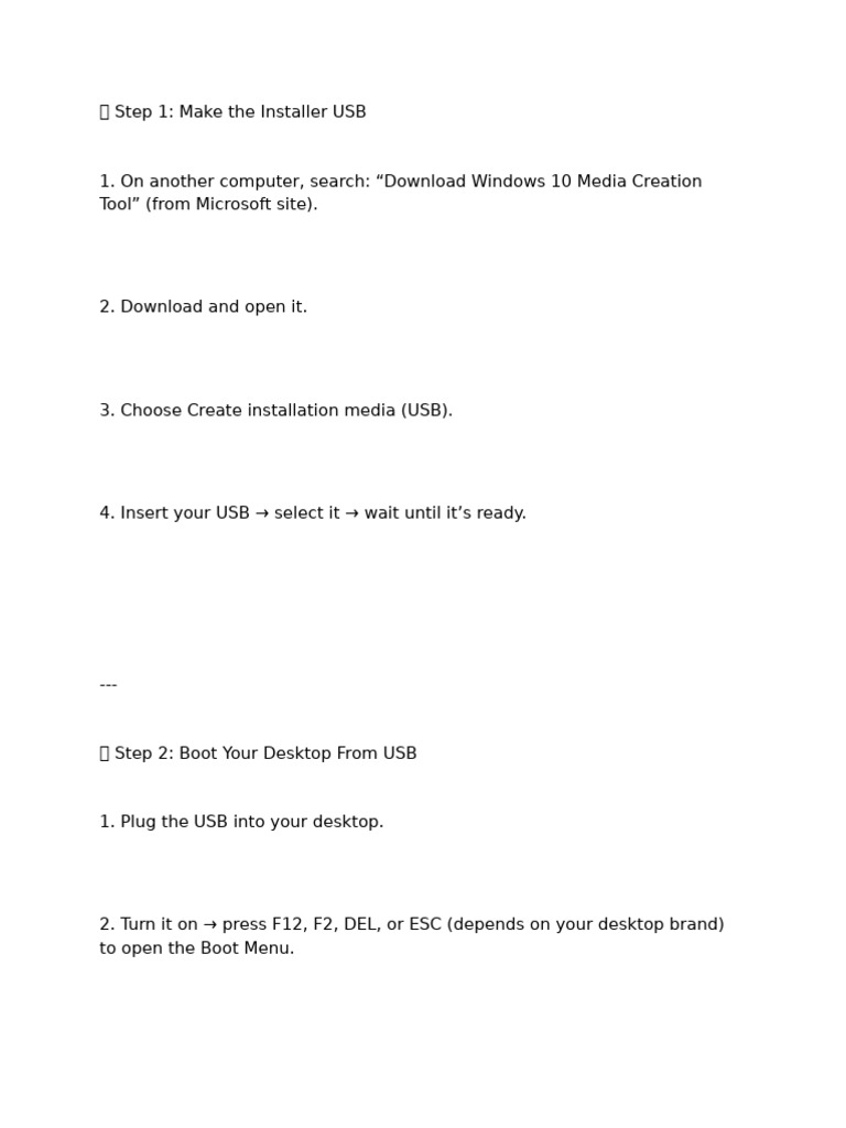 Amil - Step On How To Install - Windows 10 | PDF