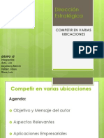 CAP 8 - Libro de Michael Porter - GRUPO 15