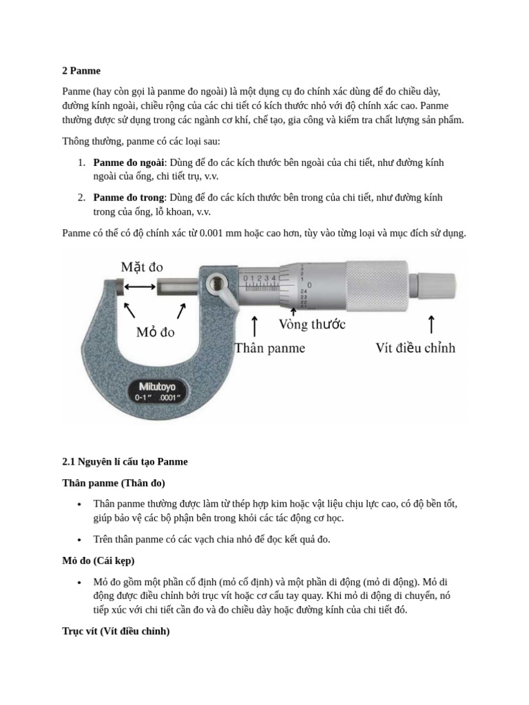 Panme | PDF