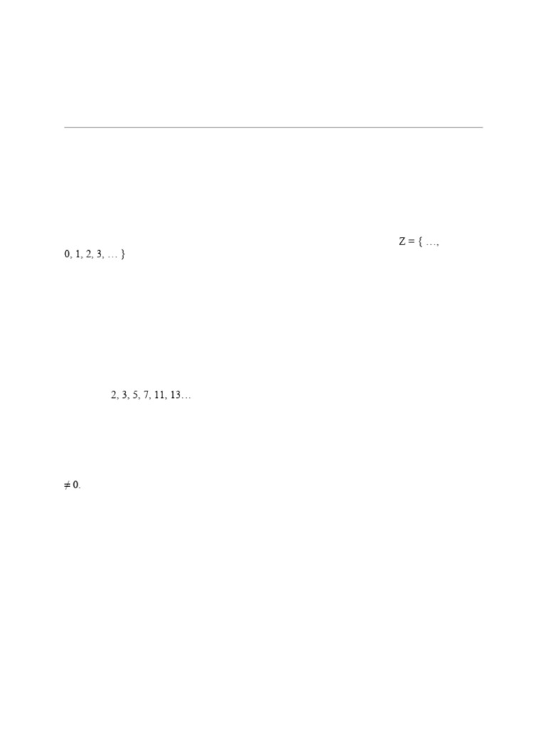Quantitative Reasoning Notes Lecture 1 | PDF | Numbers | Integer