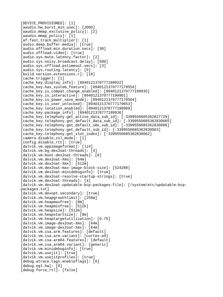 Android System Configuration Overview | PDF | Computer Engineering ...