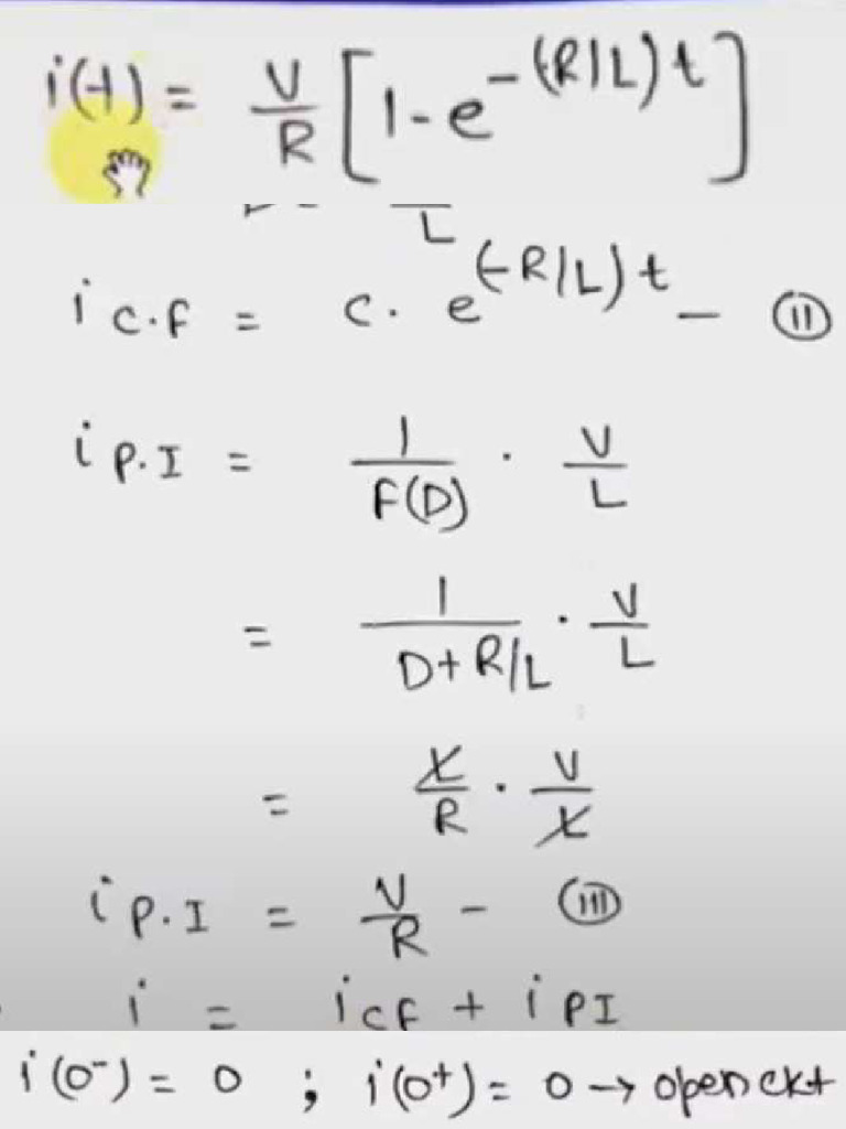 Formulas For Transient | PDF