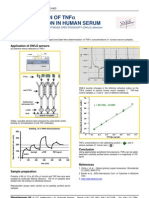 Determination of TNFa Concentration in Human Serum