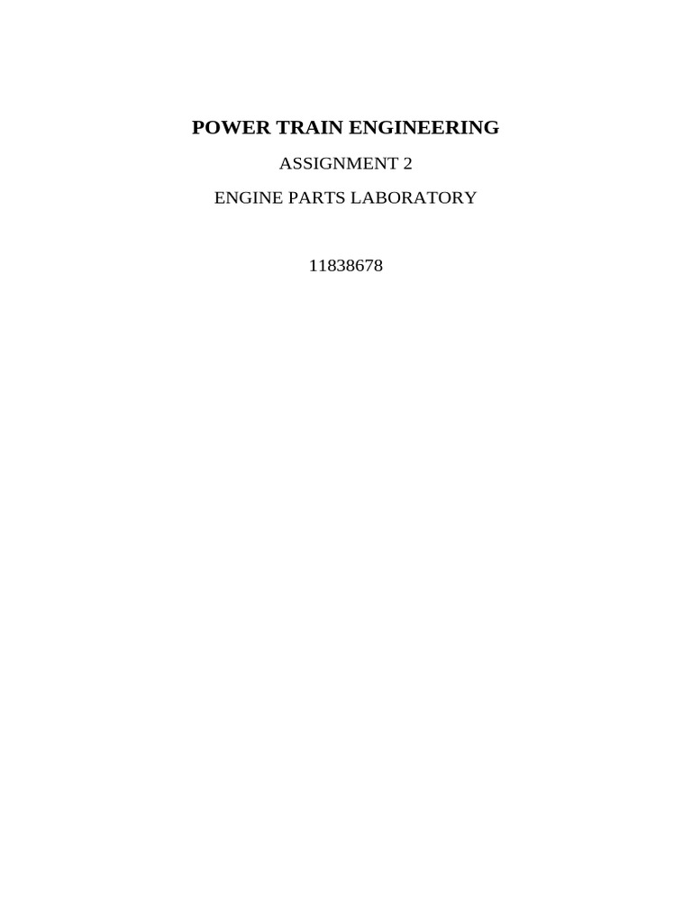 Engine Parts Laboratory | PDF | Fuel Injection | Engines