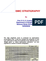 Seismic Stratigraphy: Prof. R. D. S. Kushwaha Department of Geophysics Banaras Hindu University Varanasi