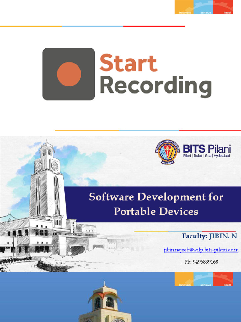 Software Development for Portable Devices | PDF | Raspberry Pi ...