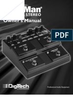 JamMan Stereo Manual 18-0707V-B