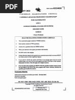 Pure Math Unit 2 | PDF