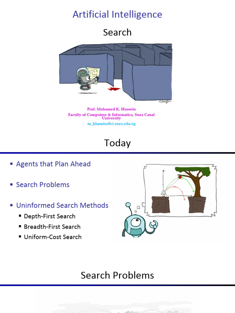 Lecture 2 - Uninformed Search | PDF | Applied Mathematics | Theoretical ...