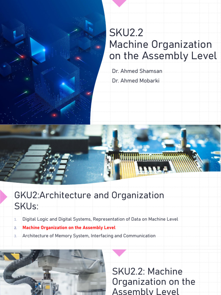 Assembly Level Machine Organization | PDF | Computer Program | Programming